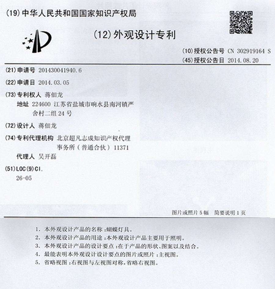 常州大展光電專利